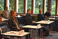 Bei der Auftaktveranstaltung entwickelten alle Beteiligten gemeinsame Grundlagen zur Erhebung eines Medienentwicklungsplans. © Landkreis Rotenburg (Wümme)