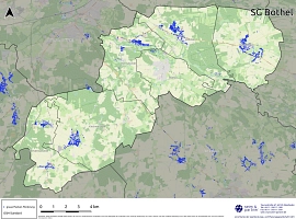 Karte: Ausbaugebiet SG Bothel