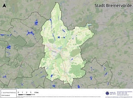 Karte: Ausbaugebiet Stadt Bremervörde