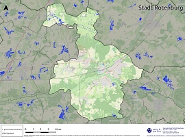 Karte: Ausbaugebiet Stadt Rotenburg