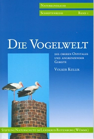 Cover des Buchs Die Vogelwelt des oberen Ostetales und angrenzender Gebiete © Stiftung Naturschutz im Landkreis Rotenburg (Wümme)