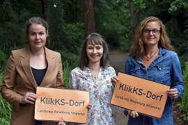 Dr. Meike Düspohl, Aimara Bauer und Sandra Pragmann