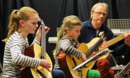 Die Gitarrenschüler der Kreismusikschule beim Konzert. © Landkreis Rotenburg (Wümme)