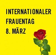 Plakat zum Internationalen Frauentag © www.internationaler-frauentag.de