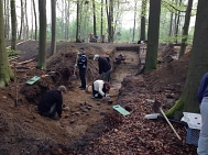 Ausgrabungsarbeiten am Königshof in Sittensen © Landkreis Rotenburg (Wümme)