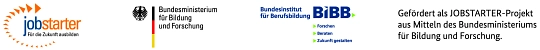 Logos der verschiedenen Maßnahmeträger des Passt Projektes. Jobstarter, Bundesministerium für Bildung und Forschung, BiBB © Landkreis Rotenburg (Wümme)
