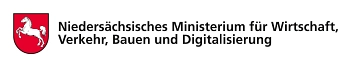 Logo: Nds. Ministerium Wirtschaft, Verkehr, Bauen, Digitalisierung © Nds. Ministerium Wirtschaft, Verkehr, Bauen, Digitalisierung