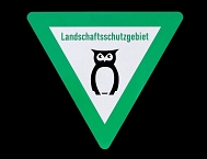 Schild eines Landschaftsschutzgebiets © pixabay